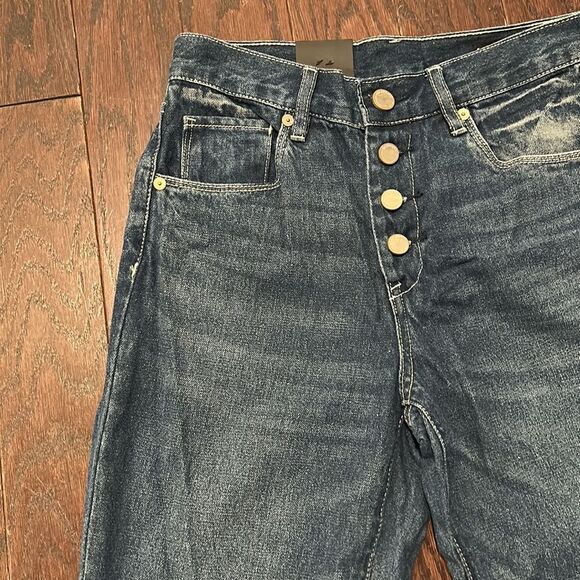 NWT BlankNYC Blue Straight Leg Jeans Size 25 - Picture 3 of 11